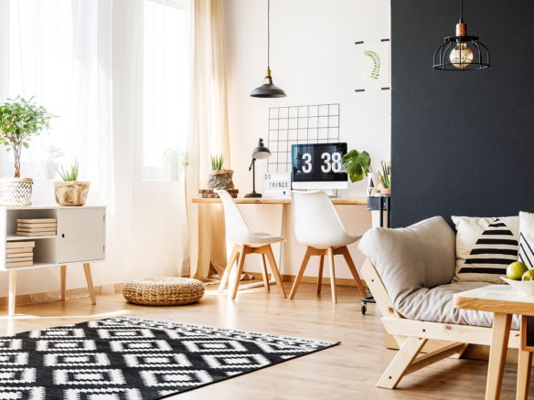 Modern wood home